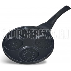 AGNESS 932-033 ЗИМНЯЯ ЗАБАВА для оладий с а/приг.покрытием 21,5см