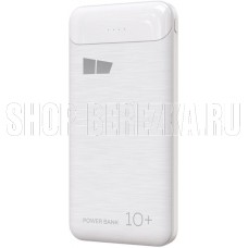 MORE CHOICE (4627151193724) PB33-10 White - 10000mAh 2USB