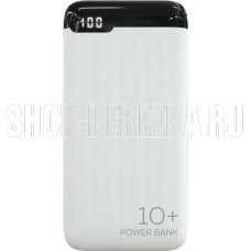 MORE CHOICE (4620202552549) PB19-10 White - 10000mAh 2USB
