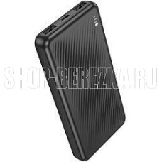 BOROFONE (6941991111761) BJ55 Black - 10000mAh 2USB