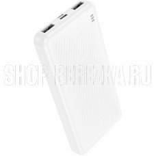 BOROFONE (6941991111778) BJ55 White - 10000mAh 2USB
