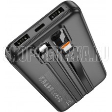 HOCO (6942007608046) J118 Black - 10000mAh 3USB