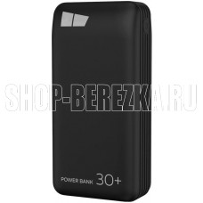 MORE CHOICE (4627151193625) PB52-30 Black - 30000mAh 2USB MORE CHOICE (4627151193625) PB52-30 Black - 30000mAh 2USB