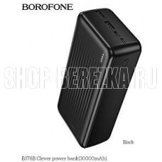 BOROFONE (6941991121517) BJ78B Black - 30000mAh 2USB