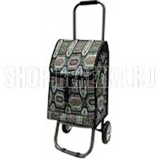 РЫЖИЙ КОТ Тележка с сумкой складная Орнамент (110653)