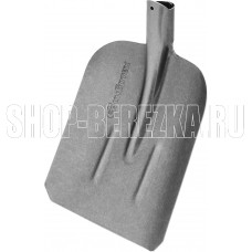 СИБРТЕХ Лопата совковая, 235х285, ребра жесткости, рессорная сталь, 0,7 кг, без черенка// 61321
