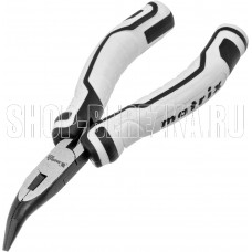 MATRIX Длинногубцы Mini, 125 мм, изогнутые, авторазжим, Pro 17831