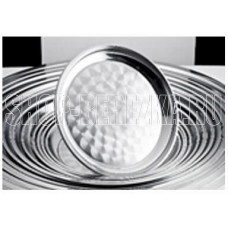 MALLONY Поднос/блюдо для сервировки, CASUAL, размер: 34*2,7 см из нержавеющей стали (108424)