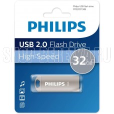 PHILIPS IRON 2.0 32Gb серебристый (FM32FD150B/97)