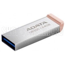 A-DATA UR350 64Gb металл/коричневый (UR350-64G-RSR/BG)