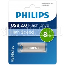 PHILIPS IRON 2.0 8Gb серебристый (FM08FD150B/97)