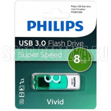 PHILIPS VIVID3.0 8Gb белый (FM08FD00B/97)