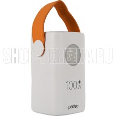 PERFEO (PF_E2293) MOON 100W 60000 mAh/LED дисплей, белый