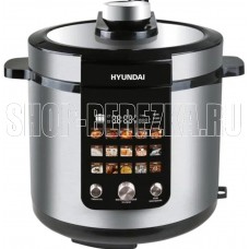 HYUNDAI Мультиварка-скороварка HYMC-2402 6л 1200Вт серебристый/черный