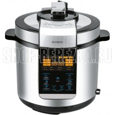 HYUNDAI Мультиварка-скороварка HYMC-2406 6л 1000Вт серебристый/черный