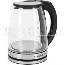 Starwind SKG2114 2л. 1800Вт черный/прозрачный (стекло)