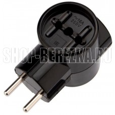 REXANT (11-1082) РЕТРО 16А б/з , тройник, черный REXANT (11-1082) РЕТРО 16А б/з , тройник, черный