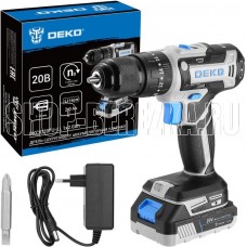 DEKO DKCID20FU-Li, 20В, 1x2.0Ач 083-1119 DEKO DKCID20FU-Li, 20В, 1x2.0Ач 083-1119