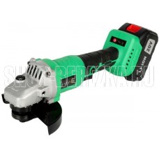 ZITREK ZKAG20-125 PRO (125мм, 20B, Li-Ion аккум. 4 Aч - 2шт, ЗУ, кейс) 083-1079