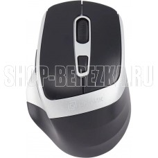 OKLICK Мышь беспроводная 516MW, Bluetooth/Радио, оптическая, USB, 1600dpi, черный и серебристый [1978689]
