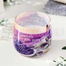 BARTEK Лавандовые поля и мыло (LAVENDER FIELDS & SOAP) 100гр в стакане BARTEK Лавандовые поля и мыло (LAVENDER FIELDS & SOAP) 100гр в стакане