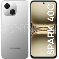 TECNO Spark 40C 8/256Gb Grey (KM4K 256+8 TITANIUM GREY) TECNO Spark 40C 8/256Gb Grey (KM4K 256+8 TITANIUM GREY)