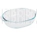 APPETITE PLH19 стекл овал 34х25х8,5см/3,5л глубокая с руч