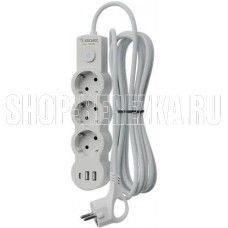 КОСМОС YKsm1.5m3g-Z-VU10A-W - 3 гн х 1,5 м белый