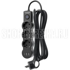 КОСМОС YKsm1.5m3g-Z-VU10A-B - 3 гн х 1,5 м черный КОСМОС YKsm1.5m3g-Z-VU10A-B - 3 гн х 1,5 м черный