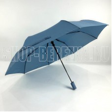 LEONORD Зонт полуавтоматический складной, 98 см, цвет: голубой (108966)