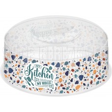 HOMVER Bergamo Терраццо D250мм с декором (бесцветный) 223134301/00