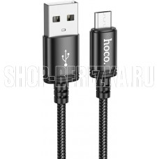 HOCO (6931474784346) X89m для micro USB , 1 м, Black