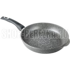 РОССИЯ Сковорода 260/55мм Графит пласт/руч. без кр, с261тм