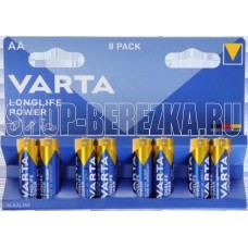 VARTA (04906121418) BL8 LR6 LONGLIFE POWER HIGH ENERGY ALKALINE (4906)