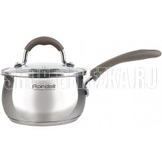 RONDELL Konzept RDS-1228 1.1л. d=14см (с крышкой) стальной