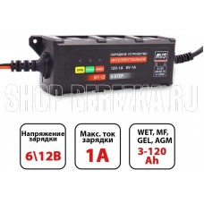 AVS BT-1S для автомобильного аккумулятора (1A, 20W) 6/12V