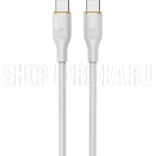 AKSBERRY (6900327510012) X162 Liquid silicone Type-C -Type-C, белый