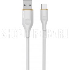 AKSBERRY (6900327530010) X162 Liquid silicone USB A -Type-C, белый