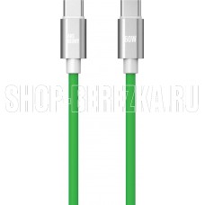 AKSBERRY (6900327620018) X165 Liquid silicone Type-C -Type-C, зеленый