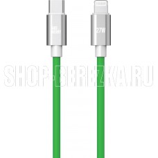 AKSBERRY (6900327630017) X165 Liquid silicone Type-C -Lightning, зеленый