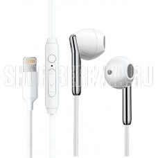 AKSBERRY (6900328310017) Y3 с микрофоном Lightning, белый