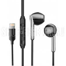 AKSBERRY (6900328320016) Y3 с микрофоном Lightning, черный