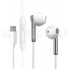 AKSBERRY (6900328340014) Y3 с микрофоном Type-C, белый