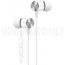 AKSBERRY (6900328360012) Y4 с микрофоном Type-C, белый