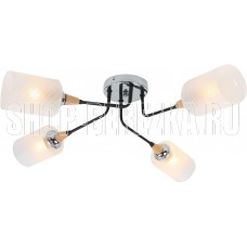 ESCADA 2101/4P E27*60W Black/Chrome