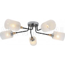 ESCADA 2101/5P E27*60W Black/Chrome