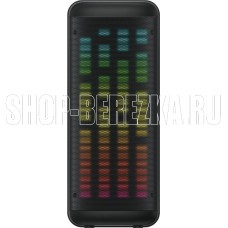 HYUNDAI Музыкальный центр H-MC1236, 40Вт, с караоке, с микрофоном, Bluetooth, FM, USB, micro SD, черный