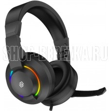 OKLICK Наушники с микрофоном Оклик HS-L315G черный 1.8м накладные USB оголовье (2007552)