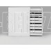 ГУД ЛАКК S00388 Ингар 5 комод 36x71x53, белый (1 пак.)