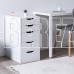 ГУД ЛАКК S00388 Ингар 5 комод 36x71x53, белый (1 пак.)